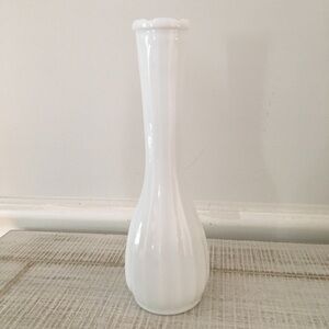 Vintage Milk Glass Bud Vase